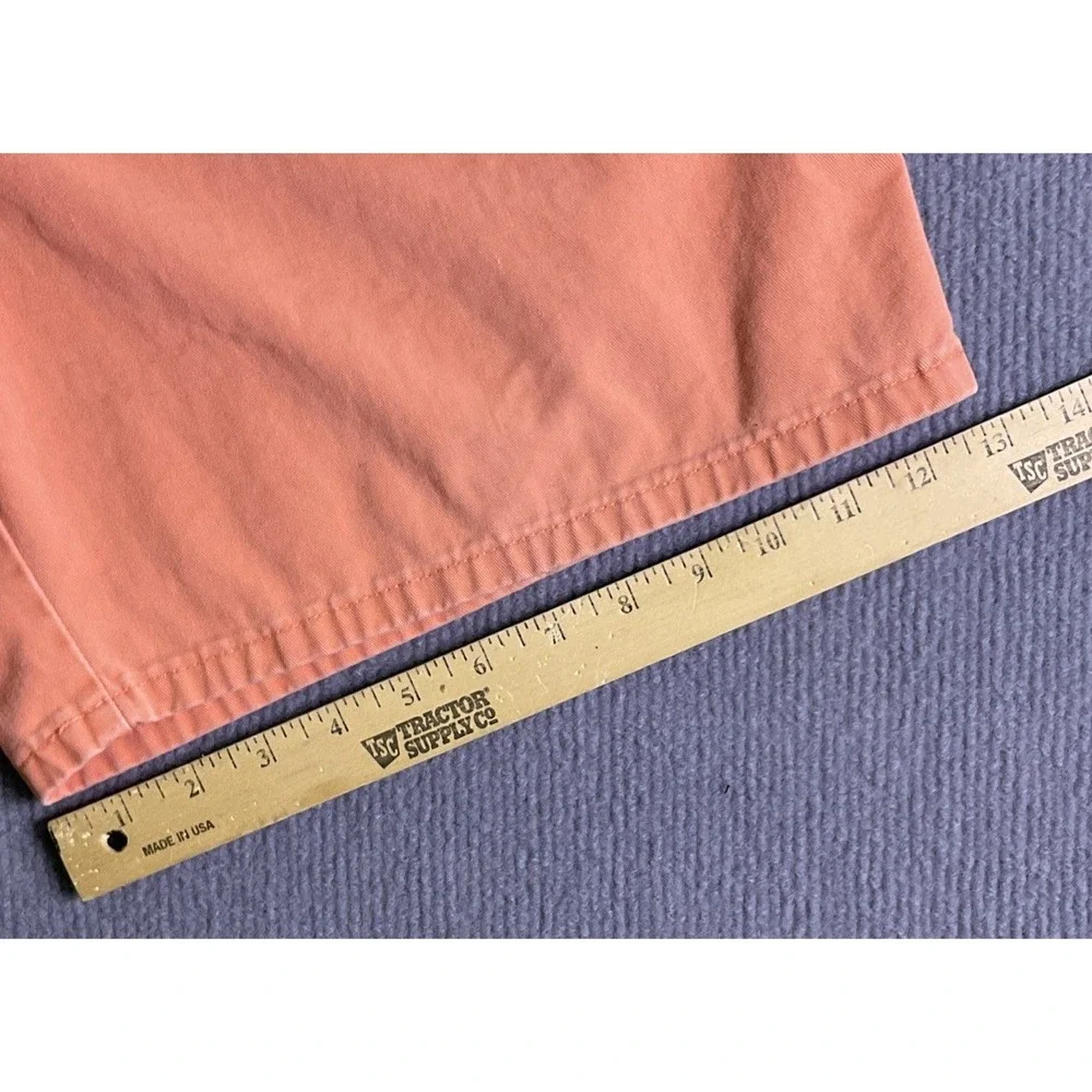 Vintage 90s Made In USA Polo Ralph Lauren Salmon Pleated Tyler Shorts Size 34
